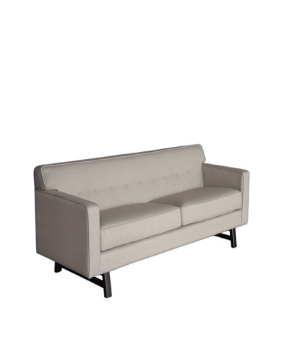 Armen Living Halston Loveseat, Parchment