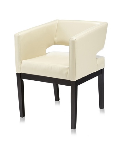 Armen Living Apollo Leather Arm Chair