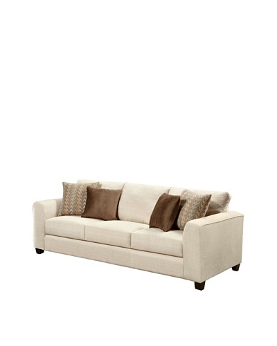 Armen Living Andy Butler Sofa, Onyx