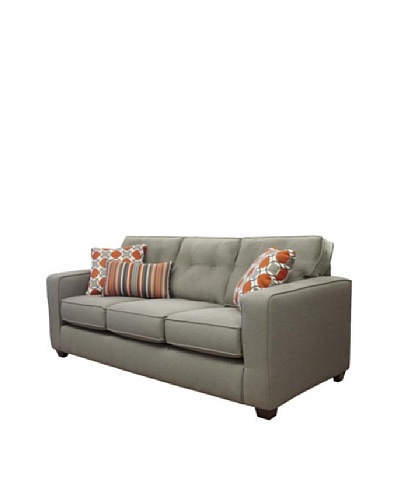 Armen Living Dolly Sofa, Gray