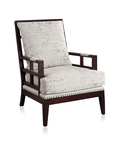 Armen Living Windsor Armchair, Vintage Cream