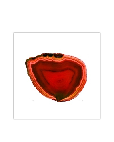 Art Addiction Acrylic Printed Red Agate Artwork