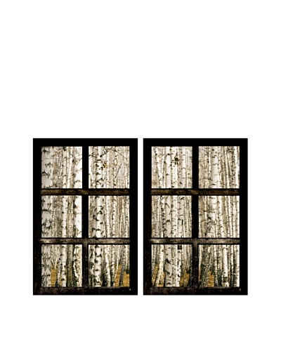 Art Addiction Set of 2 Birch Trees II