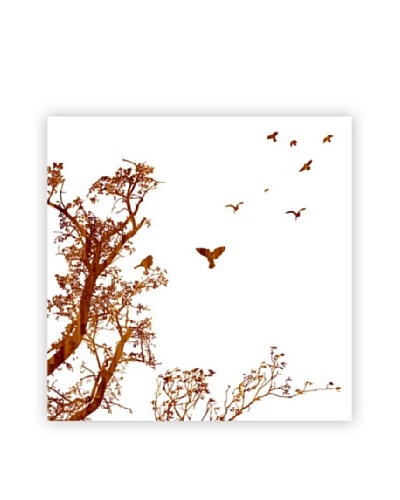 Art Addiction Tree/Birds, White I