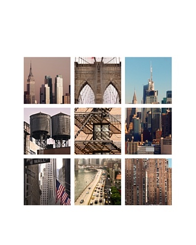 Art Addiction NYC, Set of 9 Panels, 12″ x 12″