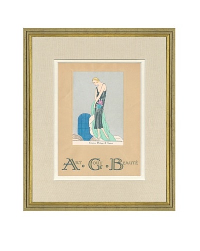 Art Gout Beaute Fashion Illustration Cover from February 1925