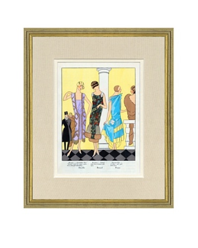 Art Gout Beaute Fashion Illustration Dancing Dresses by Doeuillet, Bernard