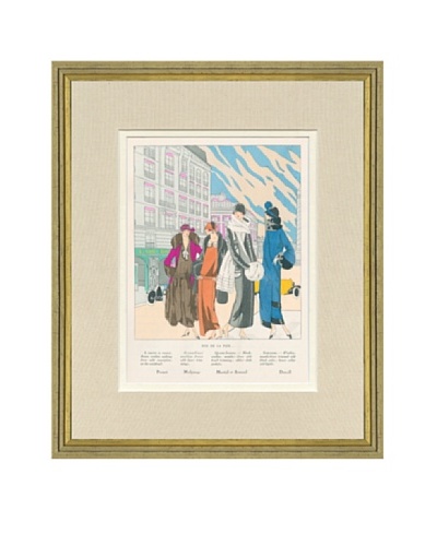 Art Gout Beaute Fashion Illustration Rue De La Paix by Premet, Molyneaux, Armand, Drecoll