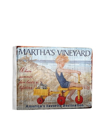 Artehouse Summer Lasts Forever-Martha's Vineyard Reclaimed Wood Sign