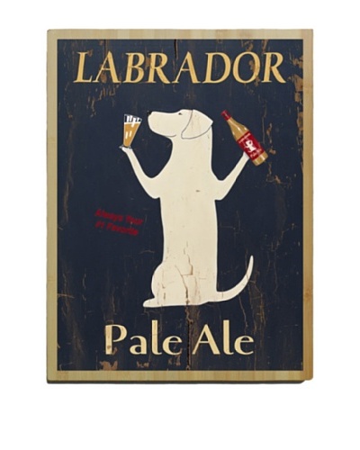 Artehouse Pale Ale Lab Bamboo Wood Sign