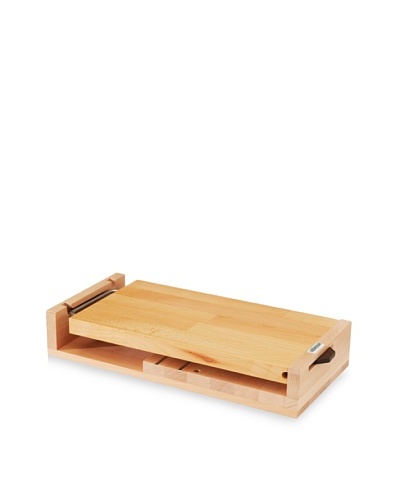 Artelegno Knife Block With Cutting Board, Natural