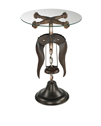 Artistic Signature Accent Table, Mayfield Bronze