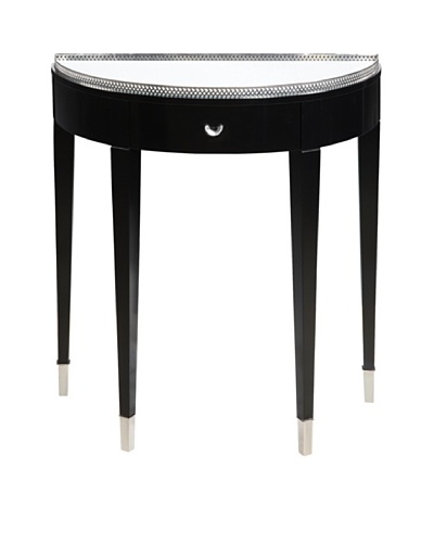 Artistic Black Tie Hall Table