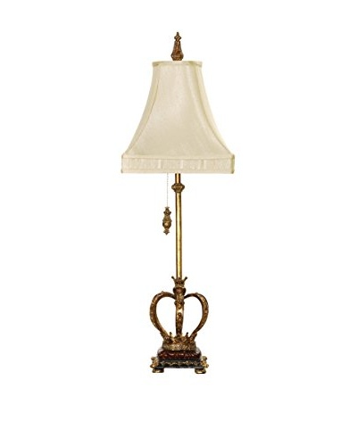 Artistic Lighting Huntington Crown Table Lamp, Corbel