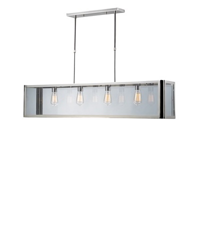 Artistic Lighting 4-Light Island, Polished Chrome