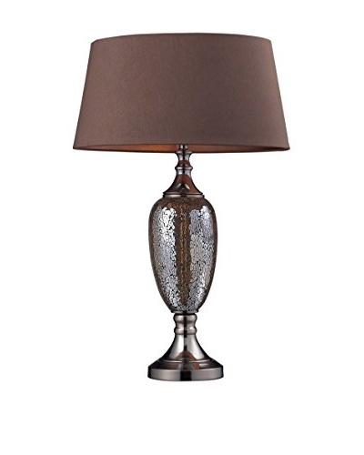 Artistic Lighting Perth Table Lamp, Bronze Mosaic/Coffee Plating