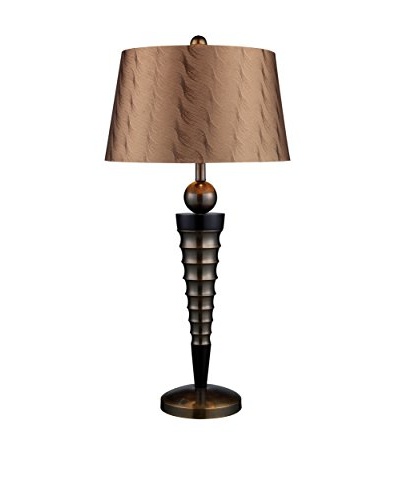 Artistic Lighting Laurie Table Lamp, Dunbrook/Dark Wood