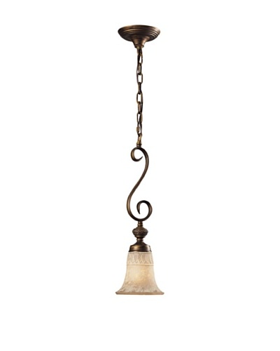 Artistic Lighting Briarcliff 1-Light Pendant, Weathered Umber