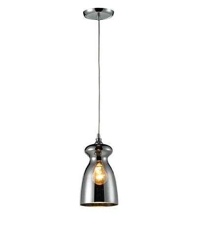 Artistic Lighting Menlow Park Light Pendant, Polished Chrome