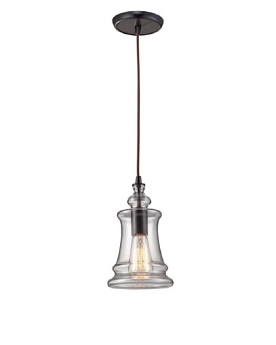 Artistic Lighting Menlow Park Light Pendant, Oiled Bronze