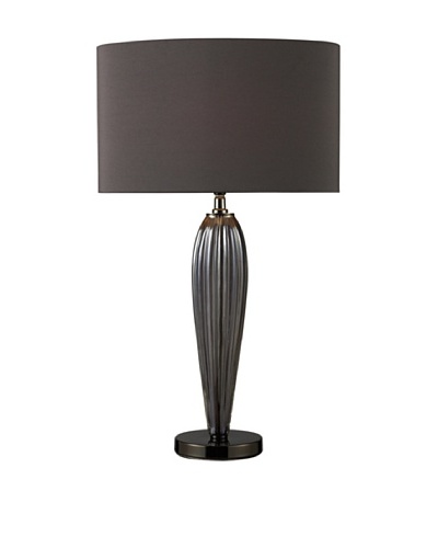 Artistic Lighting Carmichael Table Lamp, Smoke/Black