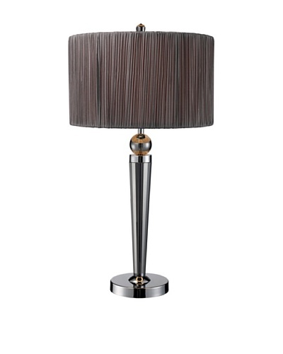 Dimond Lighting Reigel Table Lamp, Smoked Crystal