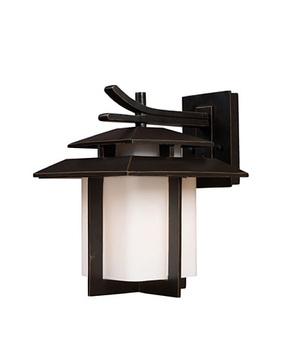 Artistic Lighting Kanso Outdoor Sconce, Hazelnut Bronze