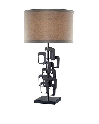 Artistic Lighting Griffin Table Lamp, Matte Black