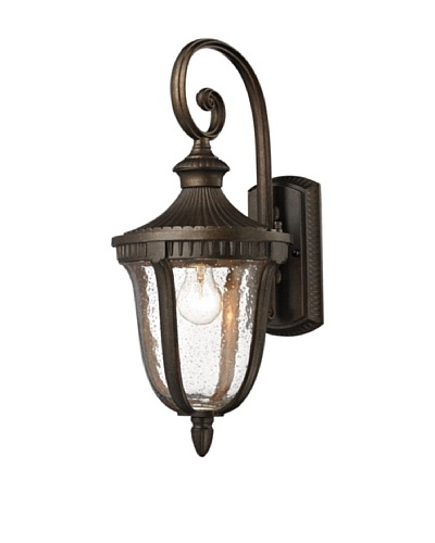 Artistic Lighting Worthington Outdoor Sconce, Weathered Rust