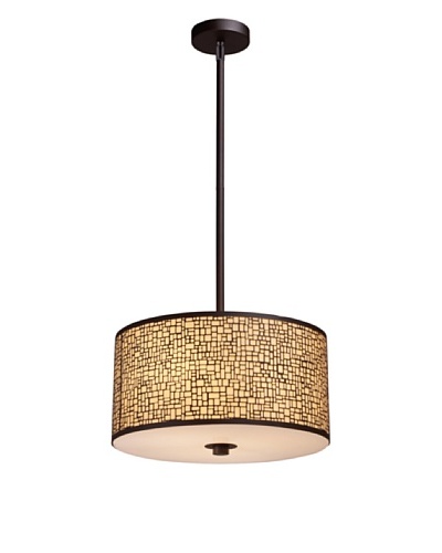 Artistic Lighting Medina 3-Light Pendant, Aged Bronze