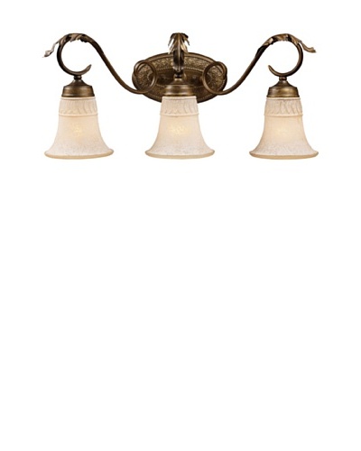 Artistic Lighting Briarcliff 3-Light Bar, Weathered Umber