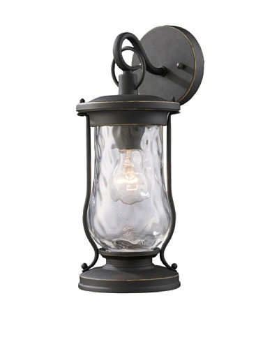 Artistic Lighting Farmstead Outdoor Sconce, Matte Black