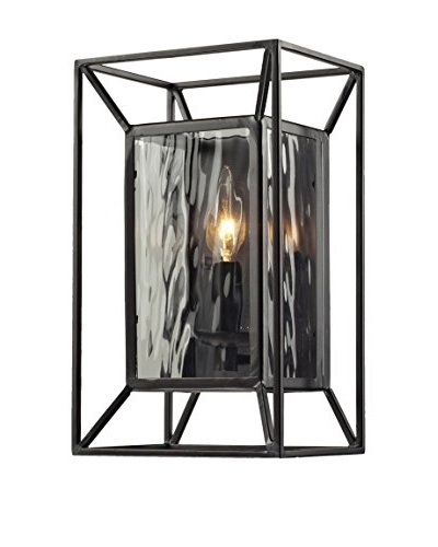 Artistic Lighting Cubix 1-Light Sconce, Oiled Bronze