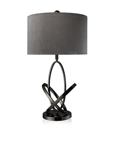 Artistic Lighting Kinetic Table Lamp, Black Nickel
