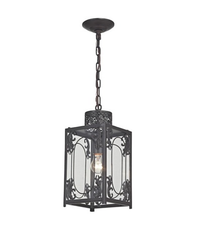 Artistic Lighting Belwood Pendant Light, Aged Bronze