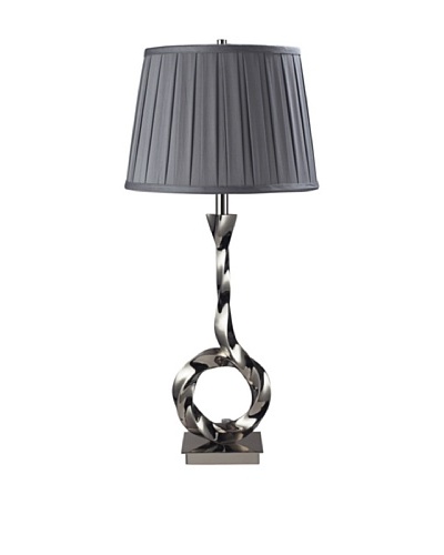 Artistic Lighting Blackstone Avenue Table Lamp, Polished Nickel