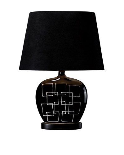 Artistic Lighting Capelle Table Lamp [Gloss Black]