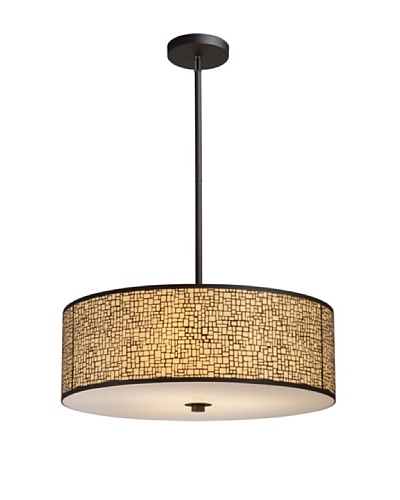 Artistic Lighting Medina 5-Light Pendant, Aged Bronze