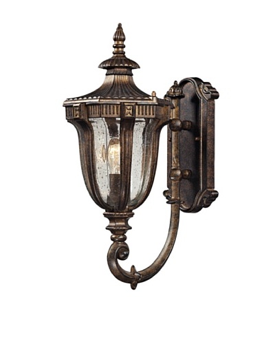 Artistic Lighting Sturgess Castle Outdoor Wall Sconce, Regal Bronze