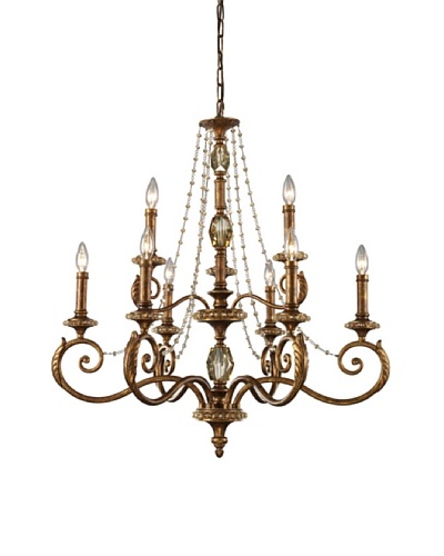 Artistic LightingMontavilla 9-Light Chandelier, Spanish Bronze