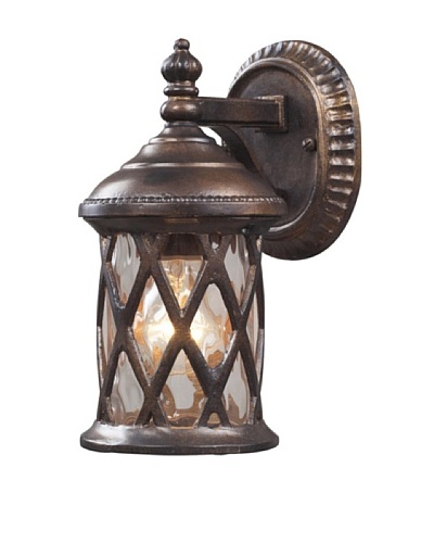 Artistic Lighting Barrington Gate Outdoor Sconce, Hazelnut Bronze