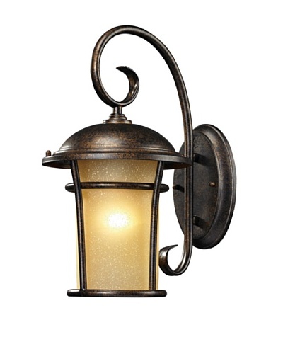 Artistic Lighting Bolla Vista Outdoor Wall Sconce, Regal Bronze