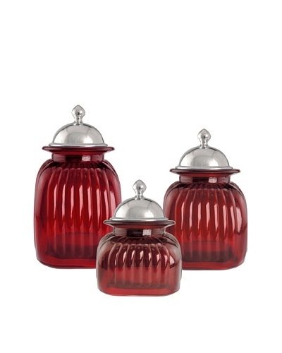 Artland Set of 3 Barrington Lidded Canisters