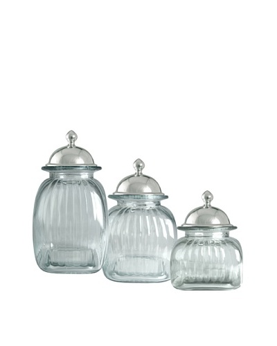 Artland Set of 3 Barrington Lidded Canisters