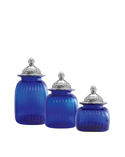 Artland Set of 3 Mayfair Lidded Canisters