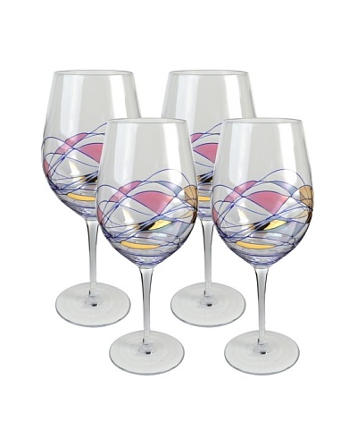 Artland Set of 4 Helios 30-Oz. Grand Bordeaux Glasses