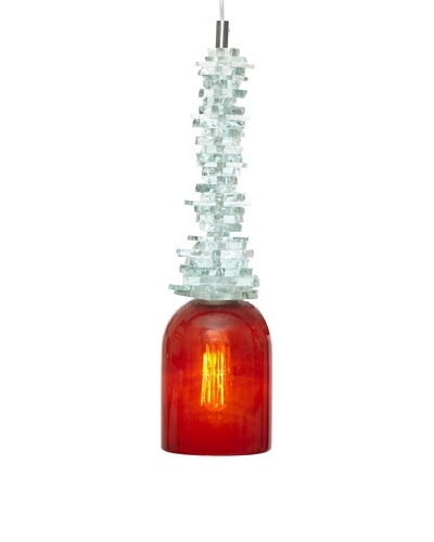 Arttex Volcano Pendant, Red