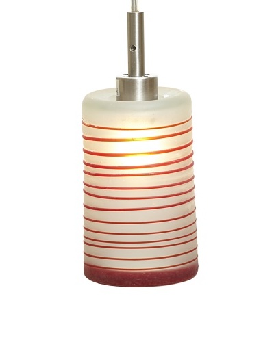 Arttex Spring Pendant, White/Red