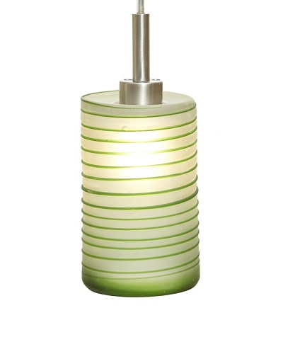 Arttex Spring Pendant, White/Green