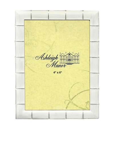 Ashleigh Manor Enameled Bamboo Photo Frame